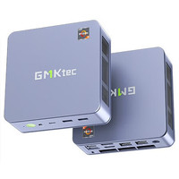 GMK 极摩客 G6 五代锐龙版 迷你游戏主机 蓝钛金属色(锐龙R3-5425U、核芯显卡、16GB、512GB SSD)