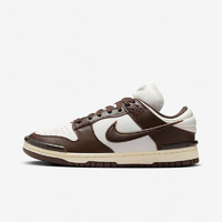 NIKE 耐克 Dunk Low Twist棕白 女款低帮百搭运动休闲板鞋DZ2794