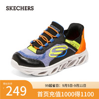 斯凯奇（Skechers）Slip ins闪穿鞋夏季儿童鞋男童运动403840L 白色/WHT 39.5码