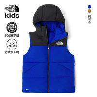 THE NORTH FACE北面童装North Down儿童防泼水两面穿羽绒马甲24年|89XR EF1/传奇蓝 130cm S（130/64 )
