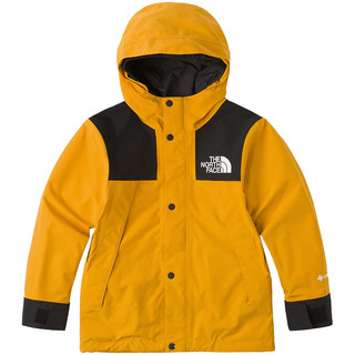 THE NORTH FACE北面ICON儿童Mountain GORETEX防水硬壳冲锋衣24年|88JY 56P/巅峰金 160 XL（160/76）