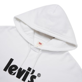 Levi's【特价来袭】李维斯秋季男士经典时尚休闲套头卫衣 白色 38479-0078 L