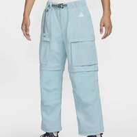 NIKE 耐克 ACG Smith Summit 男子二合一可拆卸两穿防晒拒水工装长裤 FN0429-464 牛仔蓝绿/军械深海蓝/大学红/山峰白 L