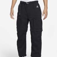 NIKE 耐克 ACG Smith Summit 男子二合一可拆卸两穿防晒拒水工装长裤 FN0429-010 黑/煤黑/山峰白 L