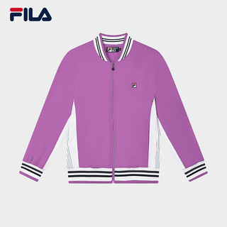 斐乐（FILA）Set复古夹克｜FILA斐乐2024冬新宽松settanta棒球服 泾河紫-DP 170/92A/M