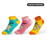 SCMFOUR KAKAO FRIENDS IP联名款袜子 3双装