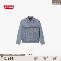 Levi's李维斯24秋季男士宽松经典时尚街头牛仔棉服夹克外套 牛仔蓝 XL