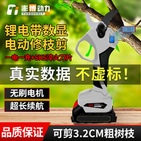 Turbo Power 澎博动力 电动剪刀修枝剪锂电树枝剪园林电剪刀 1电1充