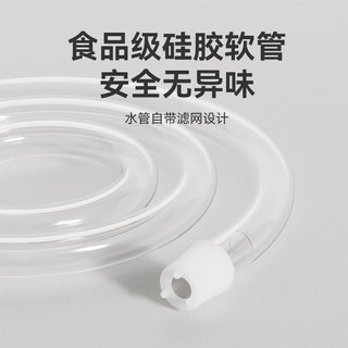 向物桶装水抽水器电动上水器小型纯净水水泵自动家用矿泉水压水器 致白色