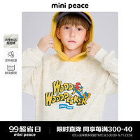 MiniPeace|啄木鸟伍迪联名合作系列卫衣FACRE4A72 白色 110cm