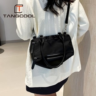 百亿补贴：Tangcool 唐酷 休闲手提包大容量包包新款尼龙布通勤单肩斜挎包便携女