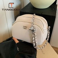 百亿补贴：Tangcool 唐酷 高级质感小方包包女式新款时尚百搭单肩斜挎包小众潮流链条包