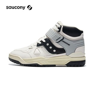 百亿补贴：saucony 索康尼 CROSS 90 MID板鞋 男女款复古休闲鞋 S79048