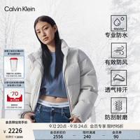 卡尔文·克莱恩 ck户外耐磨立领面包服羽绒服