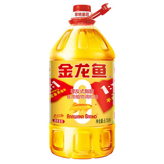 金龙鱼 金标 黄金比例零反式脂肪食用植物调和油 6.18L