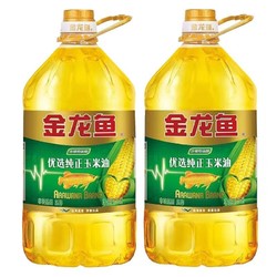 金龙鱼 优选纯正玉米油4L*2桶