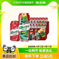 88VIP：WUSU 乌苏啤酒 超级桶 特种啤酒 500ml*12+330ml*6罐装