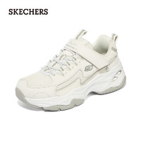 斯凯奇（Skechers）甜美魔术贴百搭休闲男童运动鞋302542L 白色/WHT 37码