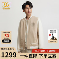 卡宾男装字母刺绣棒球服24秋新款宽松夹克商场同款H2243138001 35