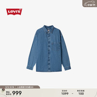 Levi's李维斯24秋季男士美式复古牛仔衬衫 A9191 牛仔蓝 L