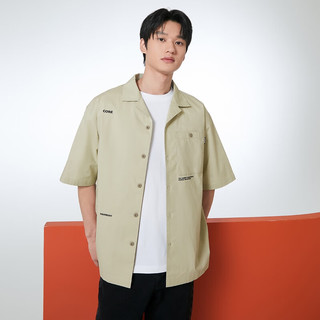 杰克·琼斯（JACK&JONES）秋季商务简约百搭七分袖纯棉衬衫衣服外套衬衣上衣潮流男装 223104004C02-灰色 165/88A/XS