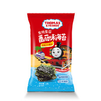 THOMAS & FRIENDS 小火车（THOMAS & FRIENDS）儿童即食紫菜托马斯海苔片休闲宝宝零食0添加晾晒烤制 番茄味16g