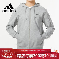 adidas 阿迪达斯 外套男春季男装运动休闲时尚棉质上衣 A/XL