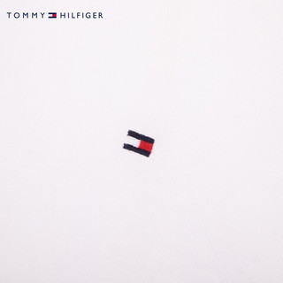 TOMMY HILFIGER24秋冬女装牛津纺小绣标商务白领长袖衬衫WW0WW44274 白色YCF 40