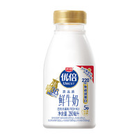 Bright 光明 优倍 浓醇 280ml*4 PET瓶 巴氏杀菌鲜牛奶