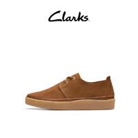 Clarks 其乐 ClarkwoodLow男鞋复古缓震厚底舒适休闲板鞋沙漠生胶底