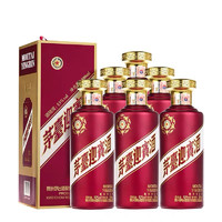 移动端、京东百亿补贴：MOUTAI 茅台 迎宾酒  紫迎宾500ml*6整