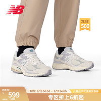 new balance 运动鞋男鞋女鞋24冬季复古低帮休闲鞋2002R系列 浅米色/灰白色 M2002REK 36 (脚长22cm)