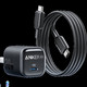 移动端、京东百亿补贴：Anker 安克 冰点快充30W快充充电器iPhone15ProMax苹果15充果华为小米手机ipad 0.9米20W套装黑-C口|苹果15全系