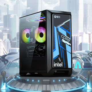 IPASON 攀升 战神2 十三代酷睿版 游戏台式机 黑色（酷睿i7-13620H、RTX 4060 8G、16GB、1TB SSD）