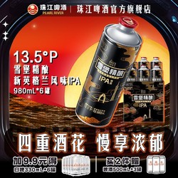 PEARL RIVER 珠江啤酒 珠江雪堡IPA新英格兰风味980mL精酿啤酒整箱啤酒