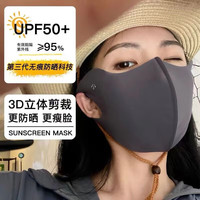 Mask 防晒口罩面罩女护眼角透气夏季冰丝防紫外线脸罩 -1个防晒口罩