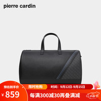 皮尔卡丹旅行包男士手提出差行李包袋超大容量包轻奢单肩斜挎运动大包 黑色