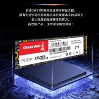 Great Wall 长城 512GB SSD固态硬盘 M.2接口(NVMe协议)PCIe 3.0x4 GW3300系列