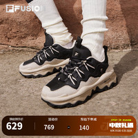 FILA FUSION 斐乐潮牌情侣QD96熔岩鞋男春冬季运动增高女鞋休闲鞋