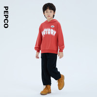 小猪班纳童装2024秋装儿童卫衣中大童男童套头衫上衣男孩秋季 橡木橙 150cm