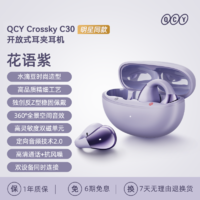 QCY 意象 C30耳夹式蓝牙耳机开放式真无线运动跑步专用久戴不痛不入耳