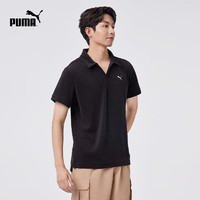 PUMA 彪马 短袖POLO衫男子休闲潮流T恤PILE OPEN 671065 M