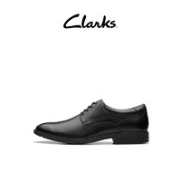 Clarks 其乐 Eldredge Plain新品英伦风商务牛皮正装皮鞋德比新郎鞋