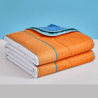 罗莱生活 LUOLAI 被子单双人全棉被芯夏凉被子100%棉可水洗夏被 【全棉抗菌】可水洗-格伦格乐章 200*230cm