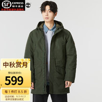 Timberland 棉服男款秋冬新款户外休闲运动服工装派克大衣保暖防风外套 A4392U31 S