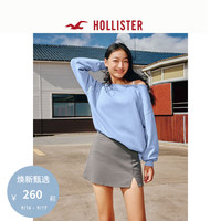 HOLLISTER24秋辣妹灰色通勤风A字裙裤式半身裙 女 KI343-4181 灰色 S (165/68A)标准版