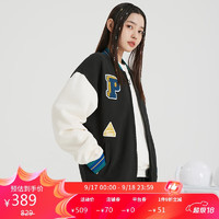 PUMA 彪马 外套男女春季复古情侣棒球服 BOMBER JACKET 677373 M