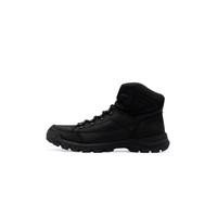 CAT 卡特彼勒 男士户外防泼溅牛皮高帮休闲鞋休闲靴 黑色 40