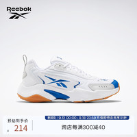 Reebok 锐步 Vector Runner 中性跑鞋 FY6519 蓝色/土黄色/白色 36.5