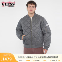 GUESS Originals24年秋季男士纯色时尚通勤多口袋夹克 JTMU-黑色 XL （160-180)